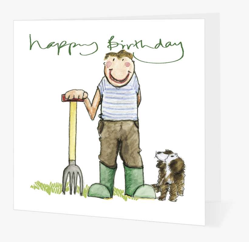 Have A Cool Birt 4bd582b25ed17 - Happy Birthday To A Gardener, transparent png download