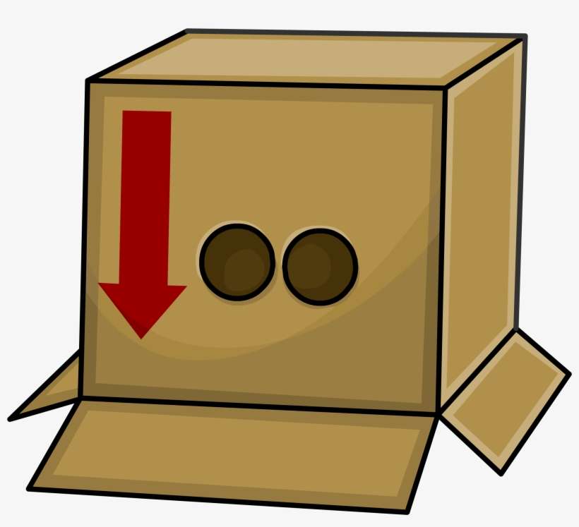 Box Hat Icon - Club Penguin Box Hat, transparent png download