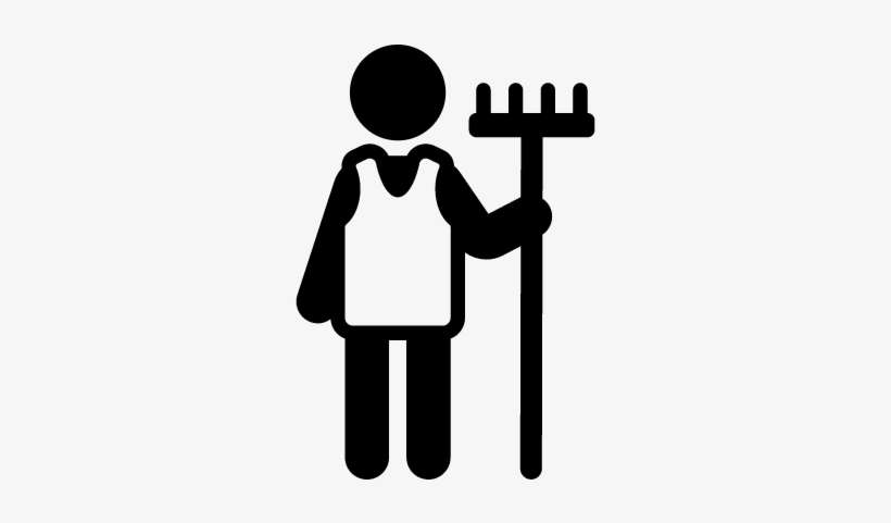 Gardener Vector - Garden Work Symbol, transparent png download