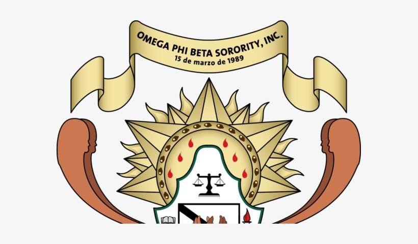 Opbsi Crest Image Highres - Omega Phi Beta Sorority Crest, transparent png download
