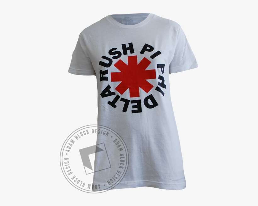 Pi Phi Delta Rush Tee - Red Hot Chili Peppers, transparent png download