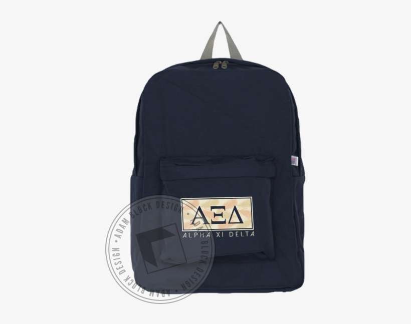 Alpha Xi Delta Quill Backpack - Laptop Bag, transparent png download