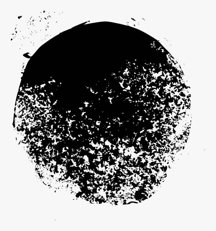 12 Grunge Circle Vol - Circle, transparent png download