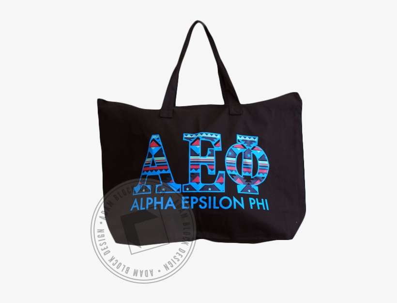 Alpha Epsilon Phi Tribal Tote - Tote Bag, transparent png download