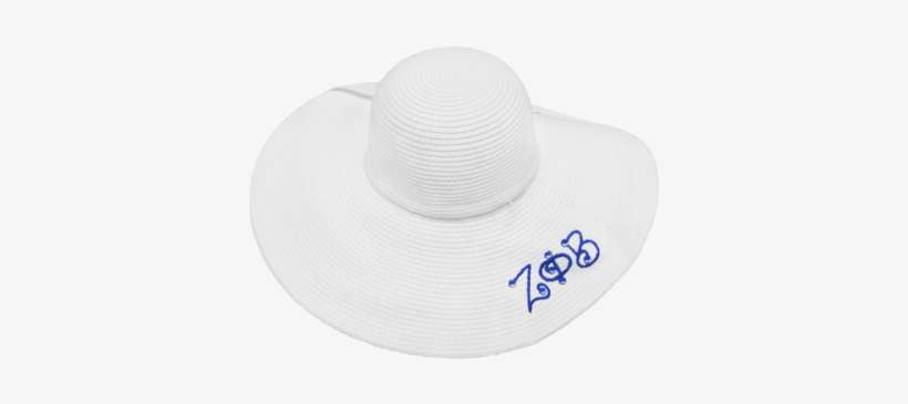 Zeta Phi Beta Floppy Hat With Marble String Greek Letters, - Visor, transparent png download