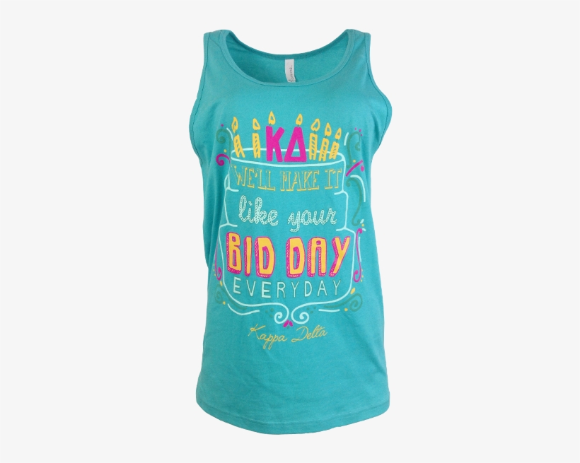 Kappa Delta Bid Day Everyday Tank - Active Tank, transparent png download
