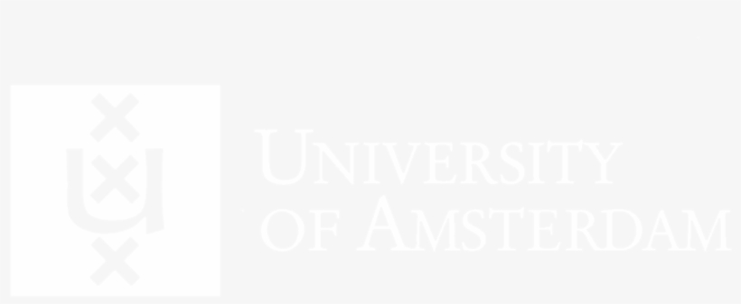 University Of Amsterdam Logo - University Of Amsterdam Logo White, transparent png download