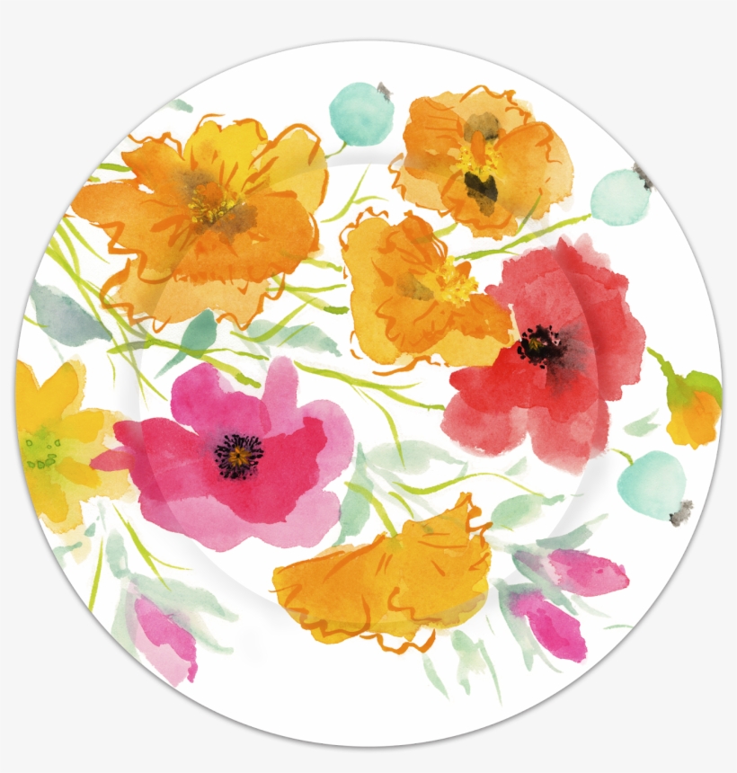 Ff1674 Watercolor - Artificial Flower, transparent png download