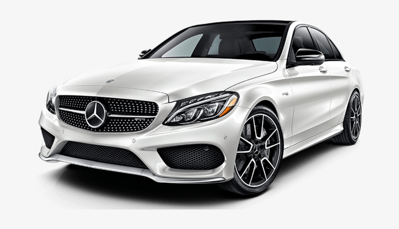 2017 Mercedes-benz Amg C43 Sedan White Exterior Model - Mercedies Clk 63 Amg Png, transparent png download