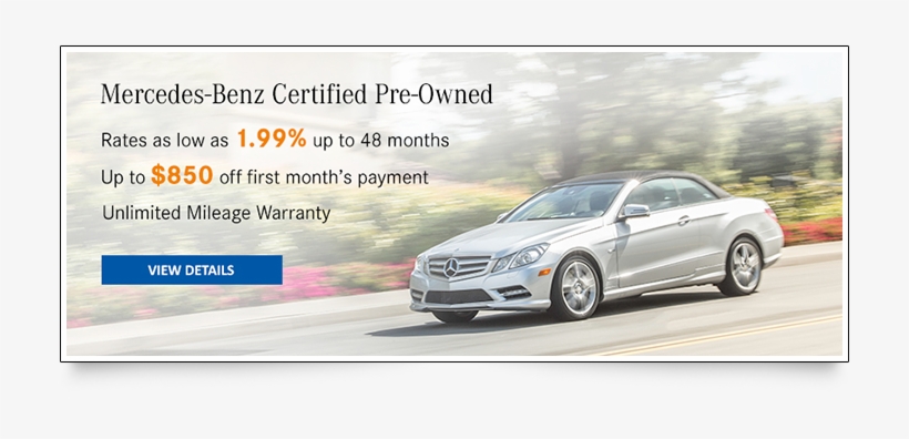 Pre-owned Vehicles - Mercedes Benz, transparent png download