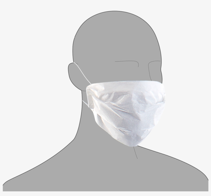 White Face Mask - Mask, transparent png download