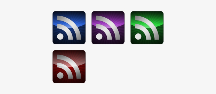 Rss Icon Pack By Oliuss - Blue Rss Icon, transparent png download
