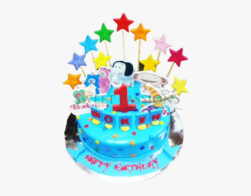 Baby Tv Cake - Motu Patlu Happy Birthday, transparent png download