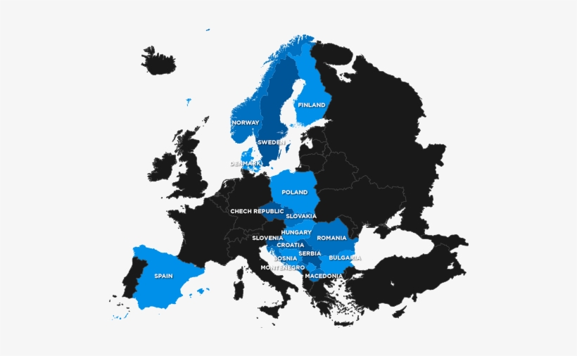Law Map Europe, transparent png download