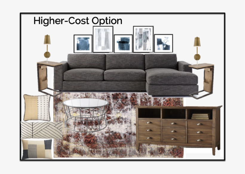 Higher-cost Living Room Total - Rust Red Ultra Vintage Persian Rug 6x9, transparent png download