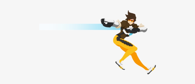 “tracer I Did For My New Youtube Banner~ ” 💕 - Tracer Youtube Banner, transparent png download