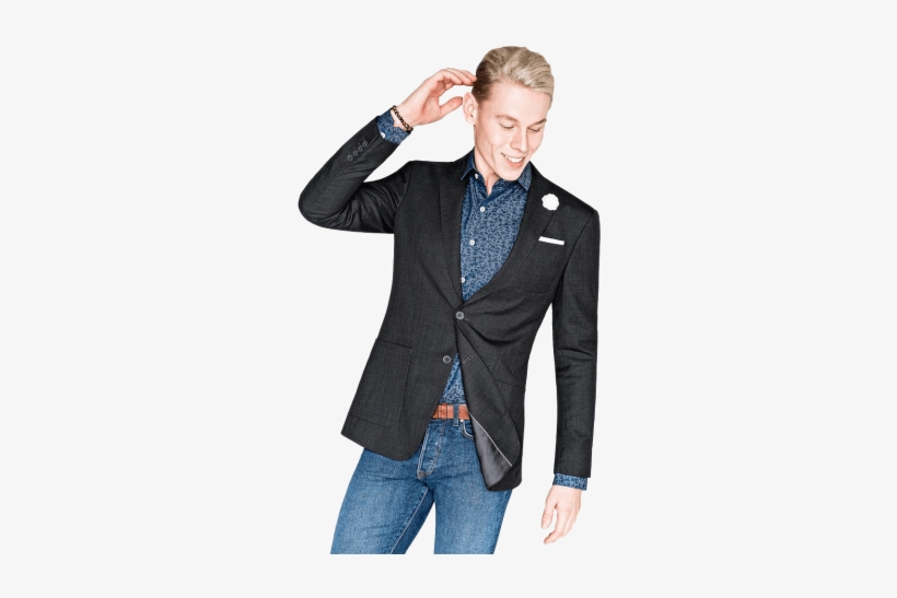 Free Png Coat Black Png Images Transparent - Angelo Mid Grey Melange, transparent png download