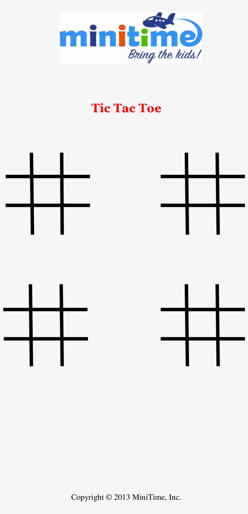 Print And Go - Uart Tic Tac Toe, transparent png download
