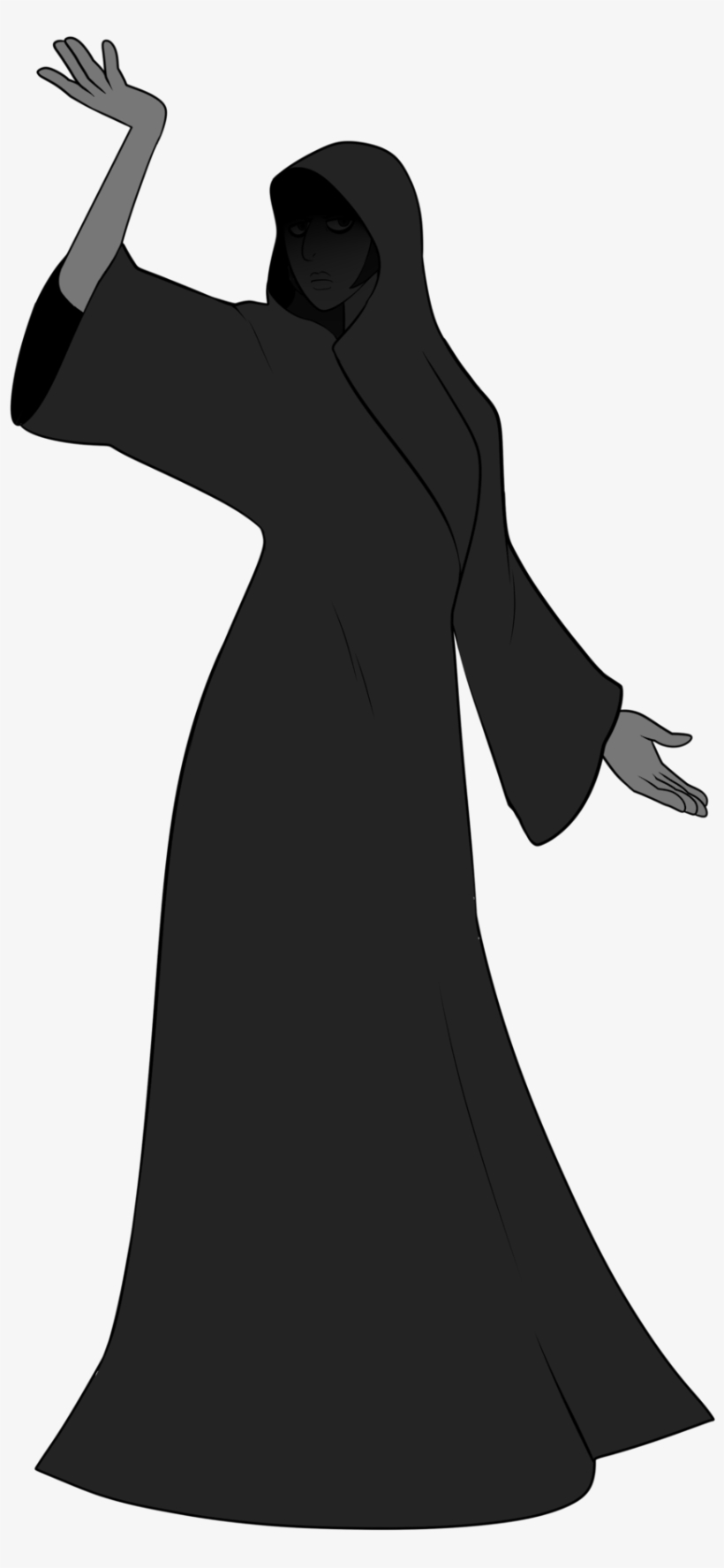 Black D Hooded - Steven Universe Gem Warrior, transparent png download