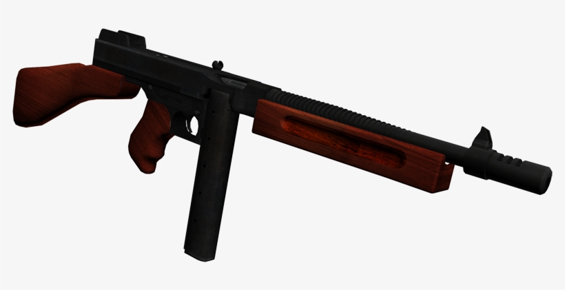 Report Rss Tommygun Re-do - Assault Rifle, transparent png download