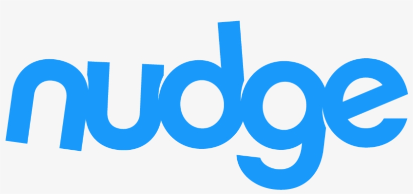 Nudge Blue Logo - Nudge Ai Logo, transparent png download