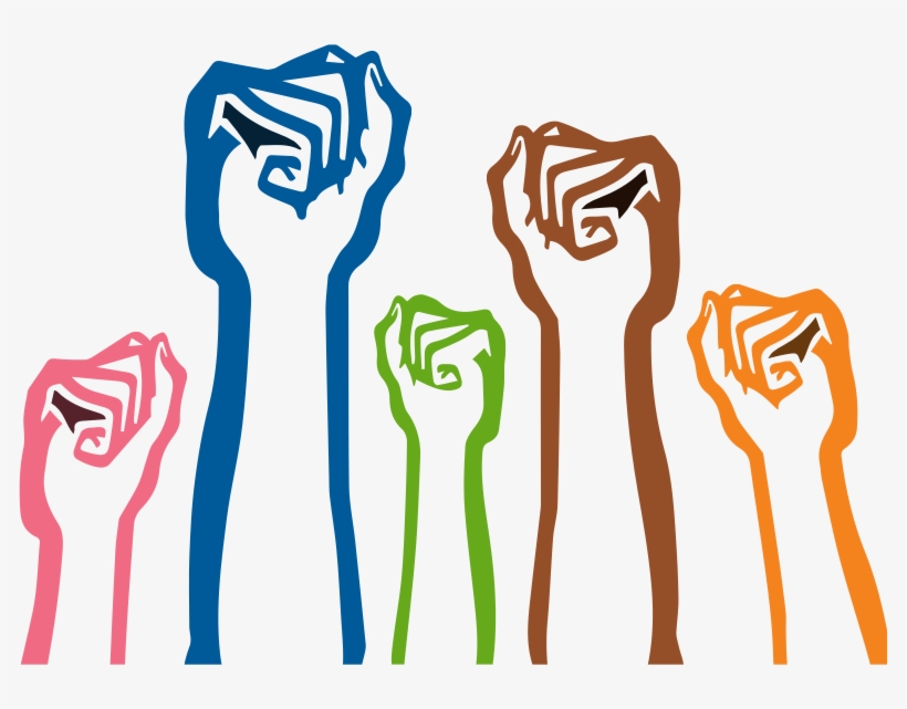Freedom Interrupted - Fist Clipart, transparent png download