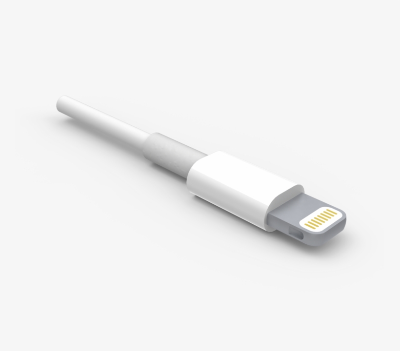 Iphone Cable 3d Model, transparent png download