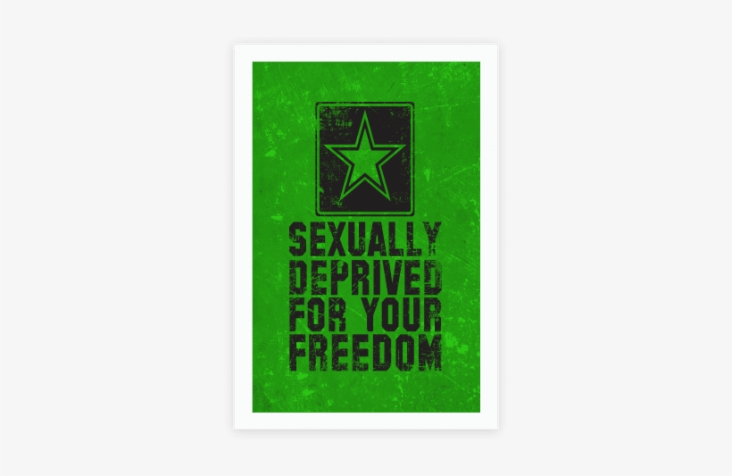 Sexually Deprived For Your Freedom Poster - Coast Guard Girlfriend Shirt, transparent png download