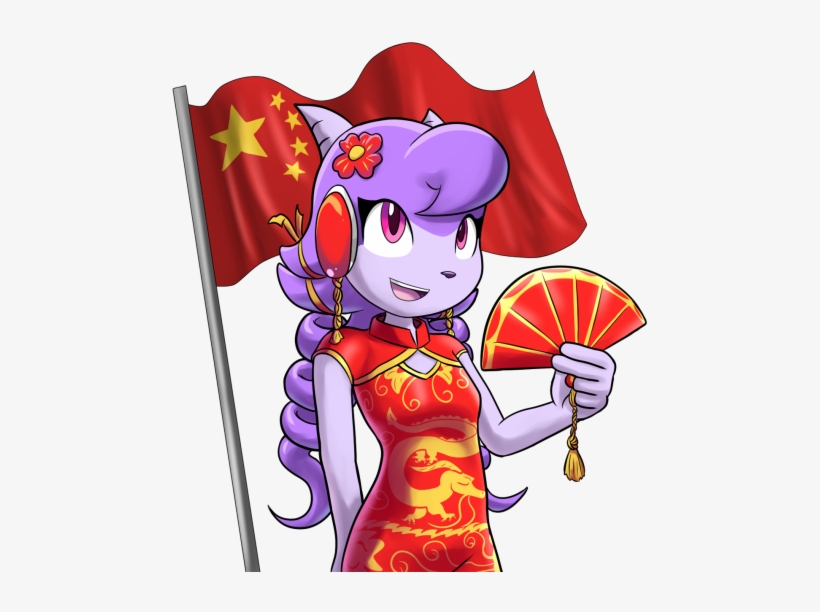 Freedom Planet Red Pink Cartoon Fictional Character - Lilac Freedom Planet Sexy, transparent png download