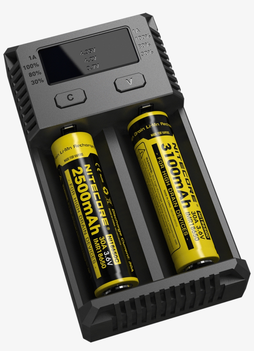 New Nitecore I2 Intellicharger - Nitecore Intellicharger New I2, transparent png download