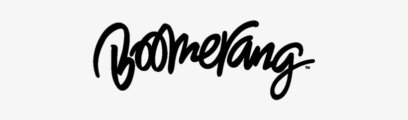 Black, Boomerang Icon - Boomerang Tv, transparent png download