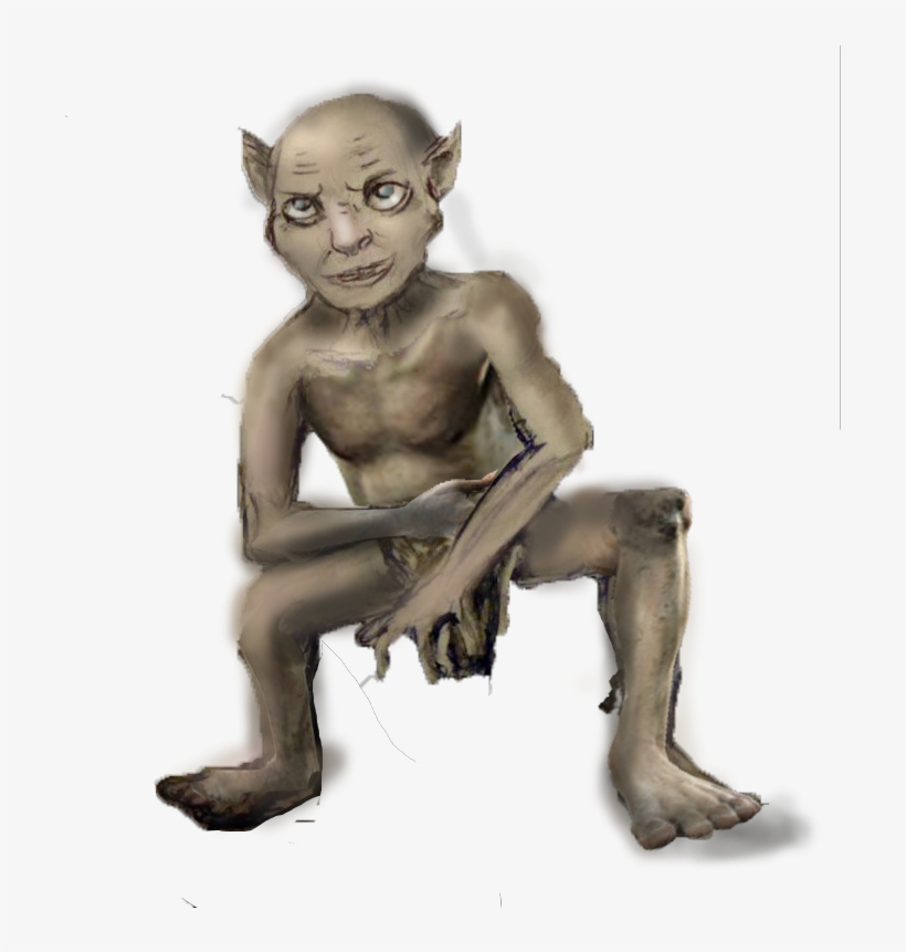 Gollum - Cartoon, transparent png download