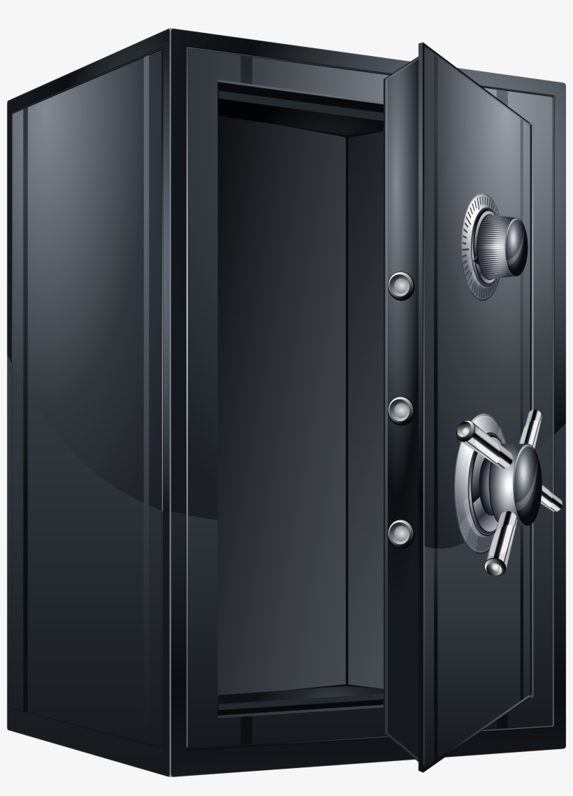 Open Safe Png Clip Art - Open Safe Png, transparent png download