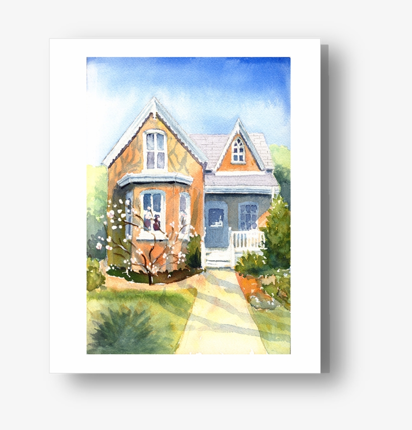 Cabbagetown House - Picture Frame, transparent png download