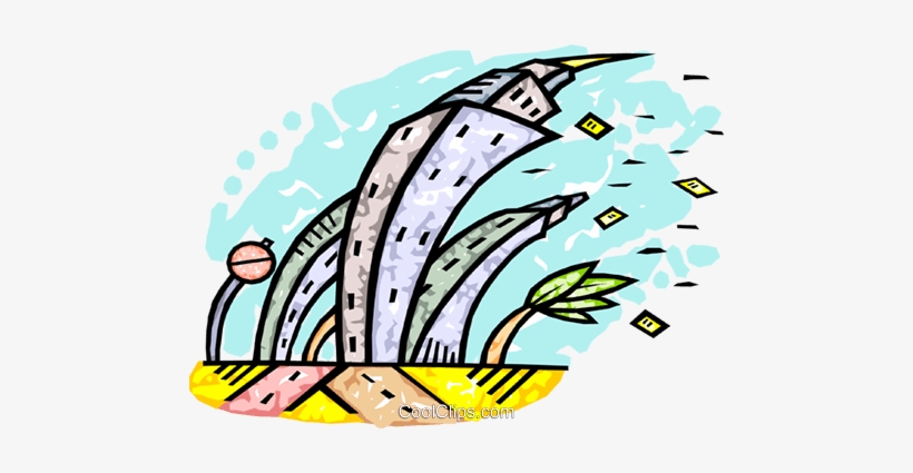 Strong Winds Causing Havoc Royalty Free Vector Clip - Windy Day Clip Art, transparent png download