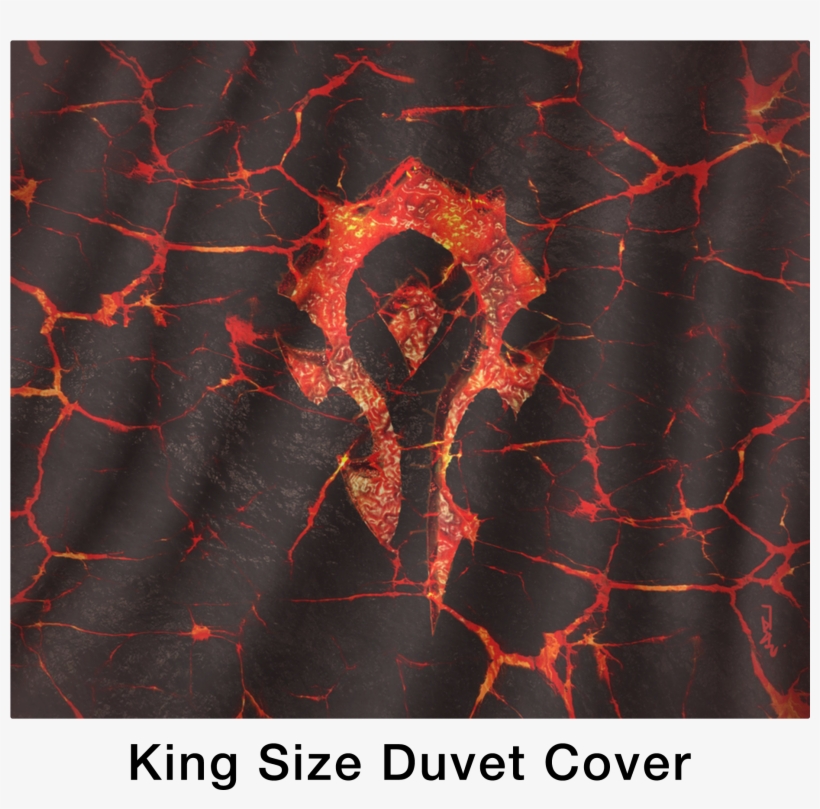 For The Horde Bedroom Set - World Of Warcraft T Shirt Glow, transparent png download