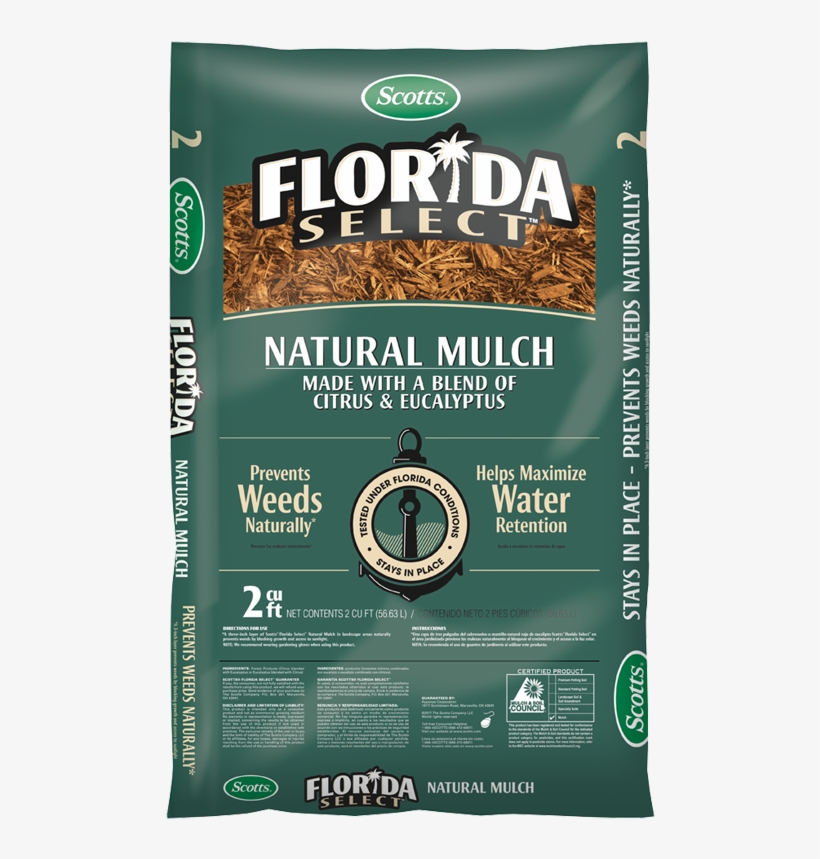 Scotts® Florida Select Mulch - Scotts 88452205 Florida Select Red Mulch, transparent png download