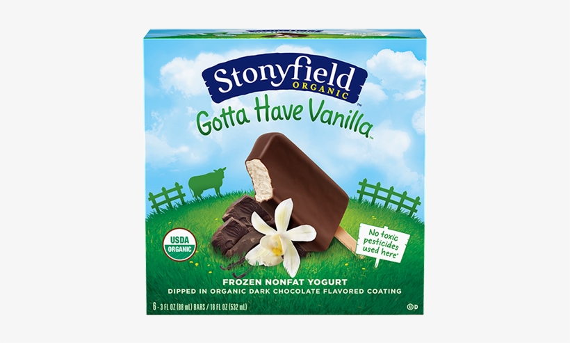 Frozen Yogurts - Stonyfield Frozen Yogurt Bar, transparent png download