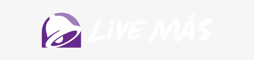 Taco Bell Black And White Png Jpg Free - Taco Bell Live Mas, transparent png download