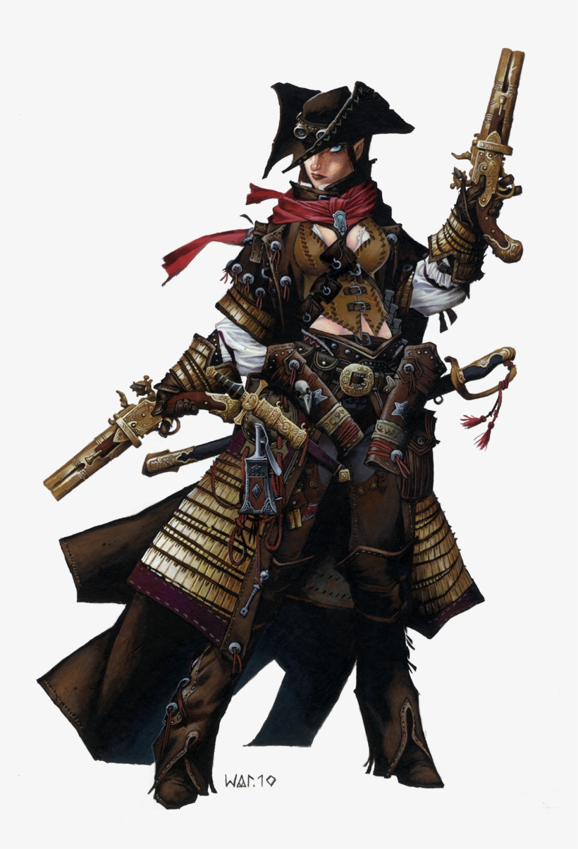 Wow Png Pathfinder - Pathfinder Gunslinger, transparent png download