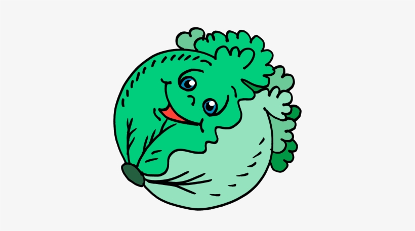 Lettuce Clipart Food - Clip Art, transparent png download