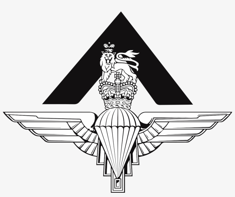 Parachute Regiment Cap Badge, transparent png download