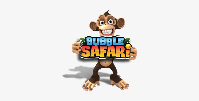 Bubble Safari Monkey - Bubble Safari, transparent png download