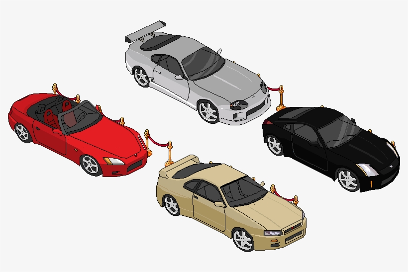 Carros Abajo - Model Car, transparent png download
