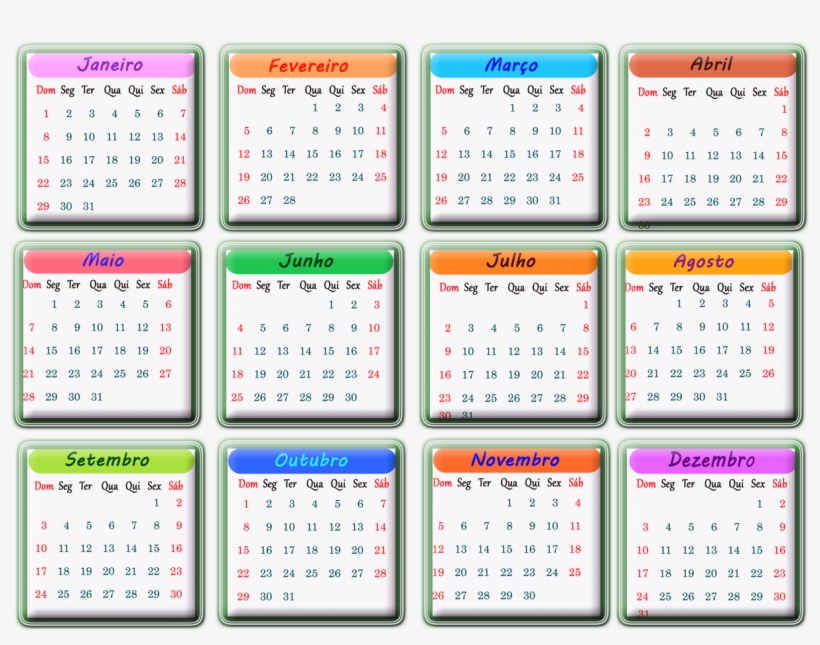 Grade Calendário 2017 - Portable Network Graphics, transparent png download