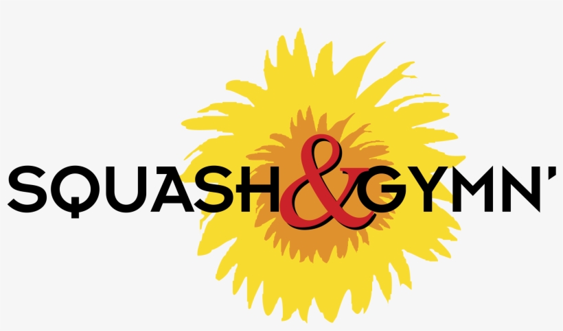 Squash & Gymn Logo Png Transparent - Gymnastics, transparent png download