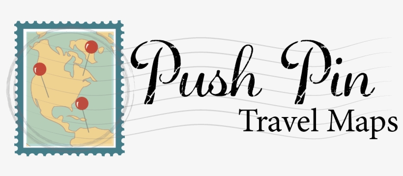 Push Pin Travel Maps Coupon Codes - Map, transparent png download
