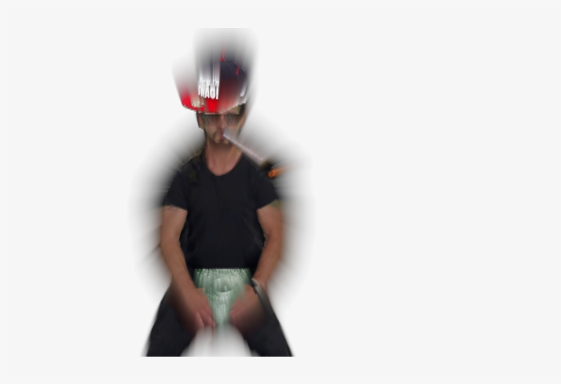 I Made A Shitty Photoshopped Mlg Shia Battler If Anyone - Sitting, transparent png download
