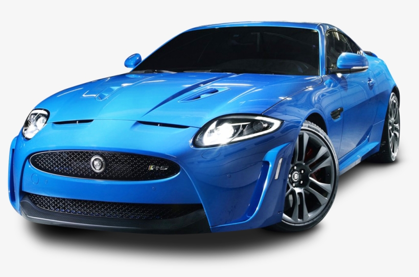 Jaguar Xkr S Blue Car Png Image - Jaguar Xkr S 2012, transparent png download