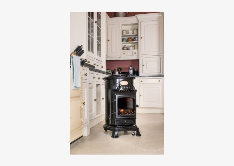 Provence Portable Real Flame Gas Heater In Gloss Black - Provence Calor Gas Heater, transparent png download